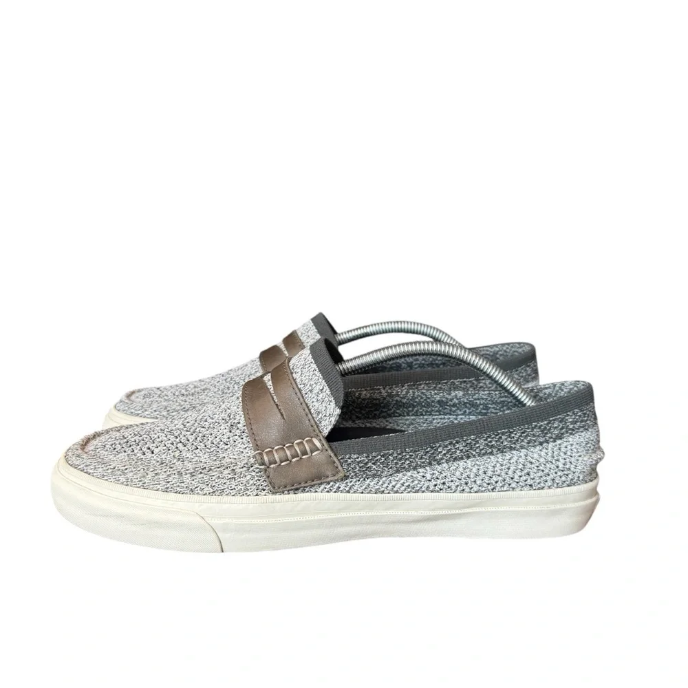 Men's Cole‎ Haan Black and White Slip-On Loafers